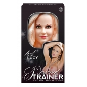 Надувная кукла с вибрацией и 2 любовными отверстиями Hot Lucy Lifesize Love Doll - NMC - в Новошахтинске купить с доставкой