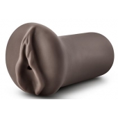 Коричневый мастубратор-вагина Nicole s Kitty - Blush Novelties - в Новошахтинске купить с доставкой