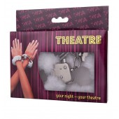 Наручники с белой меховой опушкой - ToyFa - купить с доставкой в Новошахтинске