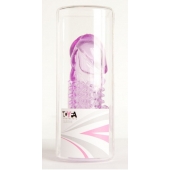 Фиолетовая насадка с коготком и шипами - 13 см. - Toyfa Basic - в Новошахтинске купить с доставкой