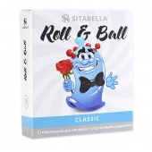 стимулирующий презерватив-насадка Roll   Ball Classic - Sitabella - купить с доставкой в Новошахтинске
