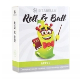 Стимулирующий презерватив-насадка Roll   Ball Apple - Sitabella - купить с доставкой в Новошахтинске