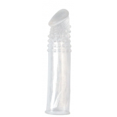 Насадка-удлинитель из прозрачного силикона LIDL EXTRA SILICONE PENIS EXTENSION - Seven Creations - в Новошахтинске купить с доставкой