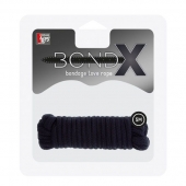 Чёрная веревка для связывания BONDX LOVE ROPE - 5 м. - Dream Toys - купить с доставкой в Новошахтинске