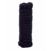 Чёрная веревка для связывания BONDX LOVE ROPE - 5 м. - Dream Toys - купить с доставкой в Новошахтинске