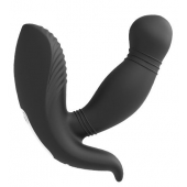 Черный вибромассажер простаты PROSTATE HERO - Dream Toys - в Новошахтинске купить с доставкой