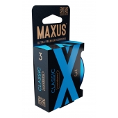Классические презервативы в железном кейсе MAXUS Classic - 3 шт. - Maxus - купить с доставкой в Новошахтинске