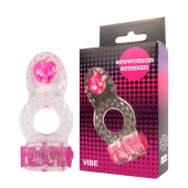 Прозрачное эрекционное кольцо Erowoman-Eroman - Erowoman-Eroman - в Новошахтинске купить с доставкой