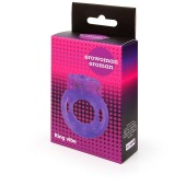 Фиолетовое эрекционное виброкольцо с бабочкой - Erowoman-Eroman - в Новошахтинске купить с доставкой