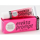 Возбуждающий женский крем Erekta Prompt  - 13 мл. - Inverma - купить с доставкой в Новошахтинске