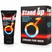 Возбуждающий крем для мужчин Stand Up - 25 гр. - Биоритм - купить с доставкой в Новошахтинске