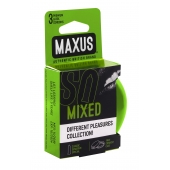 Презервативы в железном кейсе MAXUS Mixed - 3 шт. - Maxus - купить с доставкой в Новошахтинске