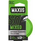 Презервативы в железном кейсе MAXUS Mixed - 3 шт. - Maxus - купить с доставкой в Новошахтинске