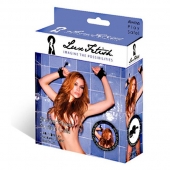 Наручники с присосками Sexy Suction - Lux Fetish - купить с доставкой в Новошахтинске