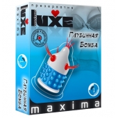 Презерватив LUXE Maxima  Глубинная бомба  - 1 шт. - Luxe - купить с доставкой в Новошахтинске
