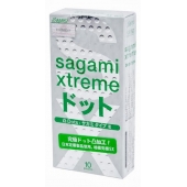 Презервативы Sagami Xtreme Type-E с точками - 10 шт. - Sagami - купить с доставкой в Новошахтинске