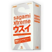 Ультратонкие презервативы Sagami Xtreme SUPERTHIN - 15 шт. - Sagami - купить с доставкой в Новошахтинске