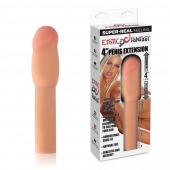 Телесная насадка для увеличения члена - 20 см. - Erotic Fantasy - в Новошахтинске купить с доставкой