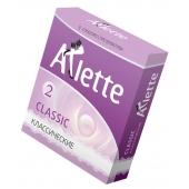 Классические презервативы Arlette Classic - 3 шт. - Arlette - купить с доставкой в Новошахтинске