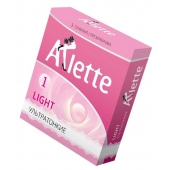Ультратонкие презервативы Arlette Light - 3 шт. - Arlette - купить с доставкой в Новошахтинске