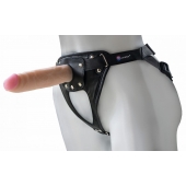 Универсальный мягкий пояс с насадкой Hard brutal BDSM-КОНСУЛ - 17 см. - LOVETOY (А-Полимер) - купить с доставкой в Новошахтинске