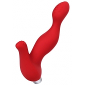 Красный силиконовый вибростимулятор простаты Proman - 12,5 см. - ToyFa - в Новошахтинске купить с доставкой