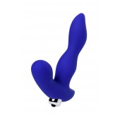 Синий силиконовый вибростимулятор простаты Stroman - 14,5 см. - ToyFa - в Новошахтинске купить с доставкой