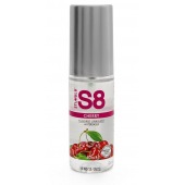 Смазка на водной основе S8 Flavored Lube со вкусом вишни - 50 мл. - Stimul8 - купить с доставкой в Новошахтинске