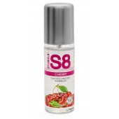 Смазка на водной основе S8 Flavored Lube со вкусом вишни - 125 мл. - Stimul8 - купить с доставкой в Новошахтинске
