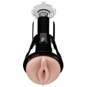 Телесный вибромастурбатор-вагина Cock Compressor Vibrating Stroker - Pipedream - в Новошахтинске купить с доставкой