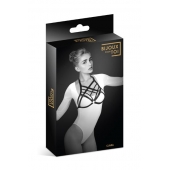 Черная упряжь на грудь Clara - Bijoux Pour Toi - купить с доставкой в Новошахтинске