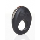 Черное эрекционное виброкольцо ATOM - Hot Octopuss - в Новошахтинске купить с доставкой