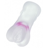 Прозрачный реалистичный мастурбатор Juicy Pussy Crystal Rose - ToyFa - в Новошахтинске купить с доставкой