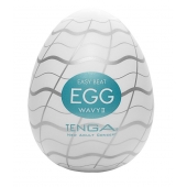 Мастурбатор-яйцо EGG Wavy II - Tenga - в Новошахтинске купить с доставкой