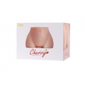 Мастурбатор-полуторс Cherry с вибрацией и двумя любовными тоннелями - KOKOS - в Новошахтинске купить с доставкой