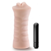 Телесный мастурбатор-ротик Angie - Blush Novelties - в Новошахтинске купить с доставкой