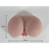 Телесная вагина с вибрацией - LOVETOY (А-Полимер) - в Новошахтинске купить с доставкой