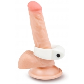 Белое кольцо на член с вибрацией - Brazzers - в Новошахтинске купить с доставкой