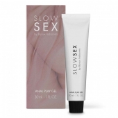 Лубрикант на водной основе Slow Sex Anal Play Gel - 30 мл. - Bijoux Indiscrets - купить с доставкой в Новошахтинске