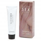 Лубрикант на водной основе Slow Sex Anal Play Gel - 30 мл. - Bijoux Indiscrets - купить с доставкой в Новошахтинске