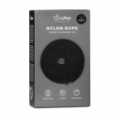 Черная веревка для бондажа Easytoys Bondage Rope - 5 м. - Easy toys - купить с доставкой в Новошахтинске