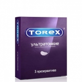 Презервативы Torex  Ультратонкие  - 3 шт. - Torex - купить с доставкой в Новошахтинске