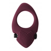 Бордовое эрекционное виброкольцо Pure Passion Sunset - Lola Games - в Новошахтинске купить с доставкой