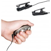 Черные электрические зажимы для сосков Shock Therapy Nipple Clamps - Pipedream - купить с доставкой в Новошахтинске