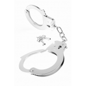 Металлические серебристые наручники Designer Metal Handcuffs - Pipedream - купить с доставкой в Новошахтинске
