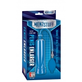 Синяя вакуумная помпа MENZSTUFF PENIS ENLARGER - Dream Toys - в Новошахтинске купить с доставкой