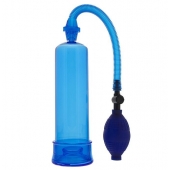 Синяя вакуумная помпа MENZSTUFF PENIS ENLARGER - Dream Toys - в Новошахтинске купить с доставкой
