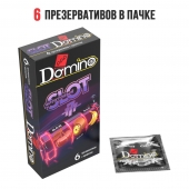 Ароматизированные презервативы DOMINO  Фруктовый слот  - 6 шт. - Domino - купить с доставкой в Новошахтинске