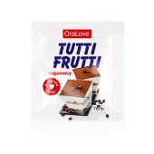 Пробник гель-смазки Tutti-frutti со вкусом тирамису - 4 гр. - Биоритм - купить с доставкой в Новошахтинске