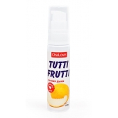 Гель-смазка Tutti-frutti со вкусом сочной дыни - 30 гр. - Биоритм - купить с доставкой в Новошахтинске